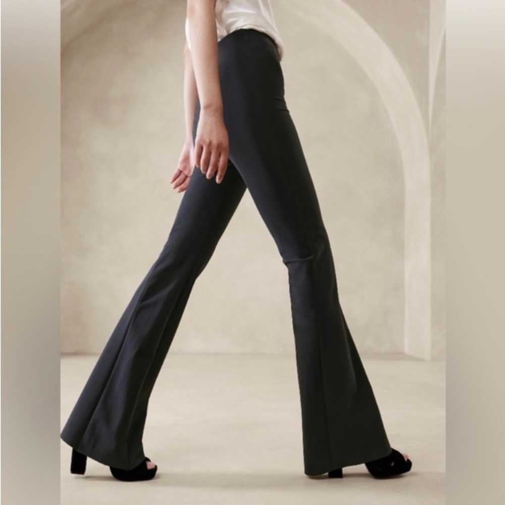 Banana Republic Black Flare Pants